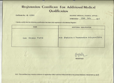 Md general medicine & therapeutics gmc registration